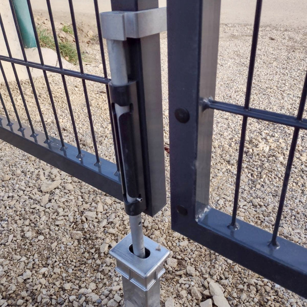 Flügeltor "BASIC" 2-flügelig inkl. Steher / LW: 400 cm