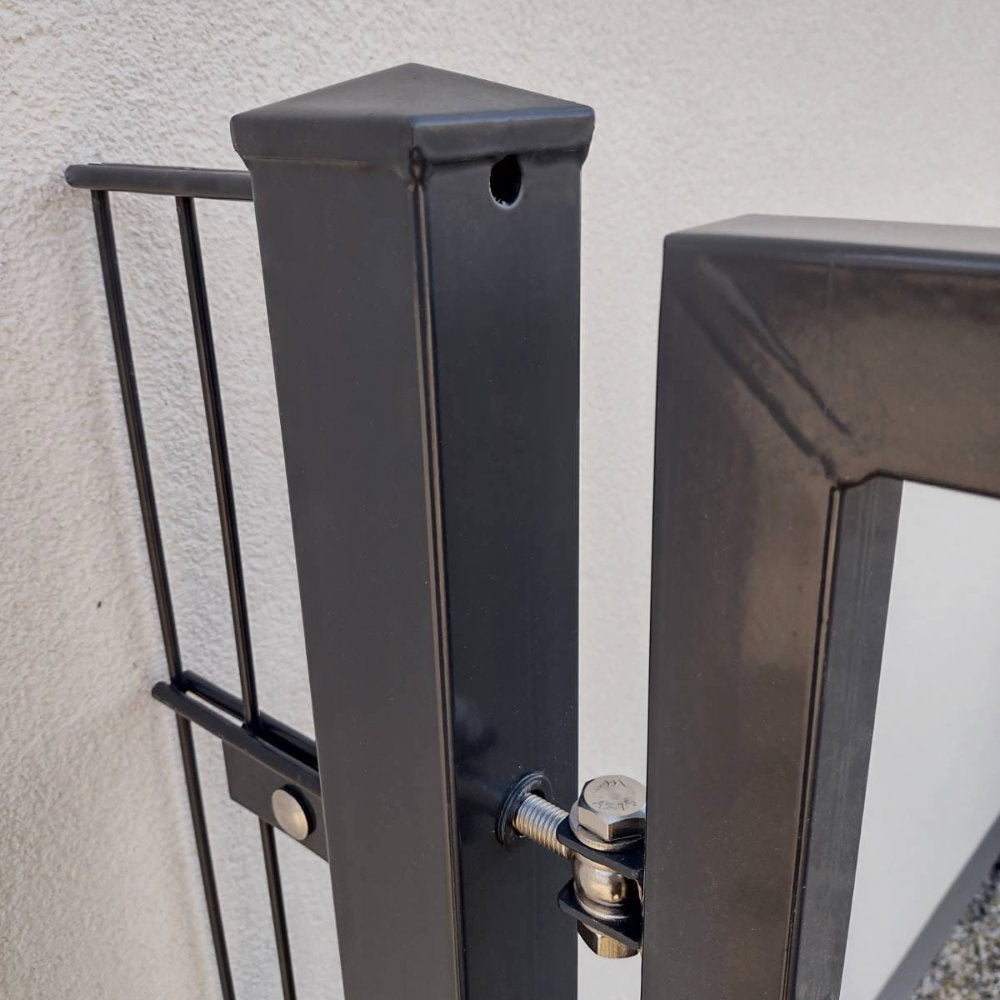 Flügeltor "BASIC" 1-flügelig inkl. Steher / LW: 125 cm