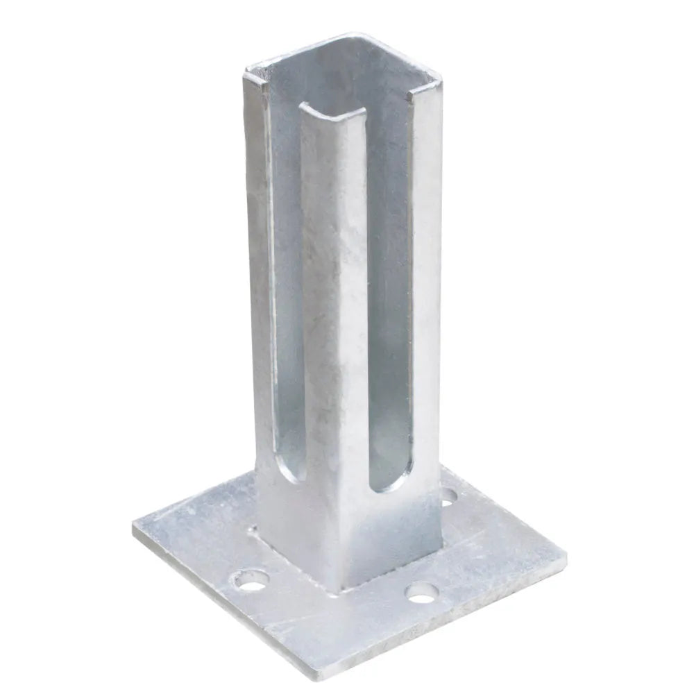 Dübelplatte für Torsteher 60/60 mm / H: 20 cm