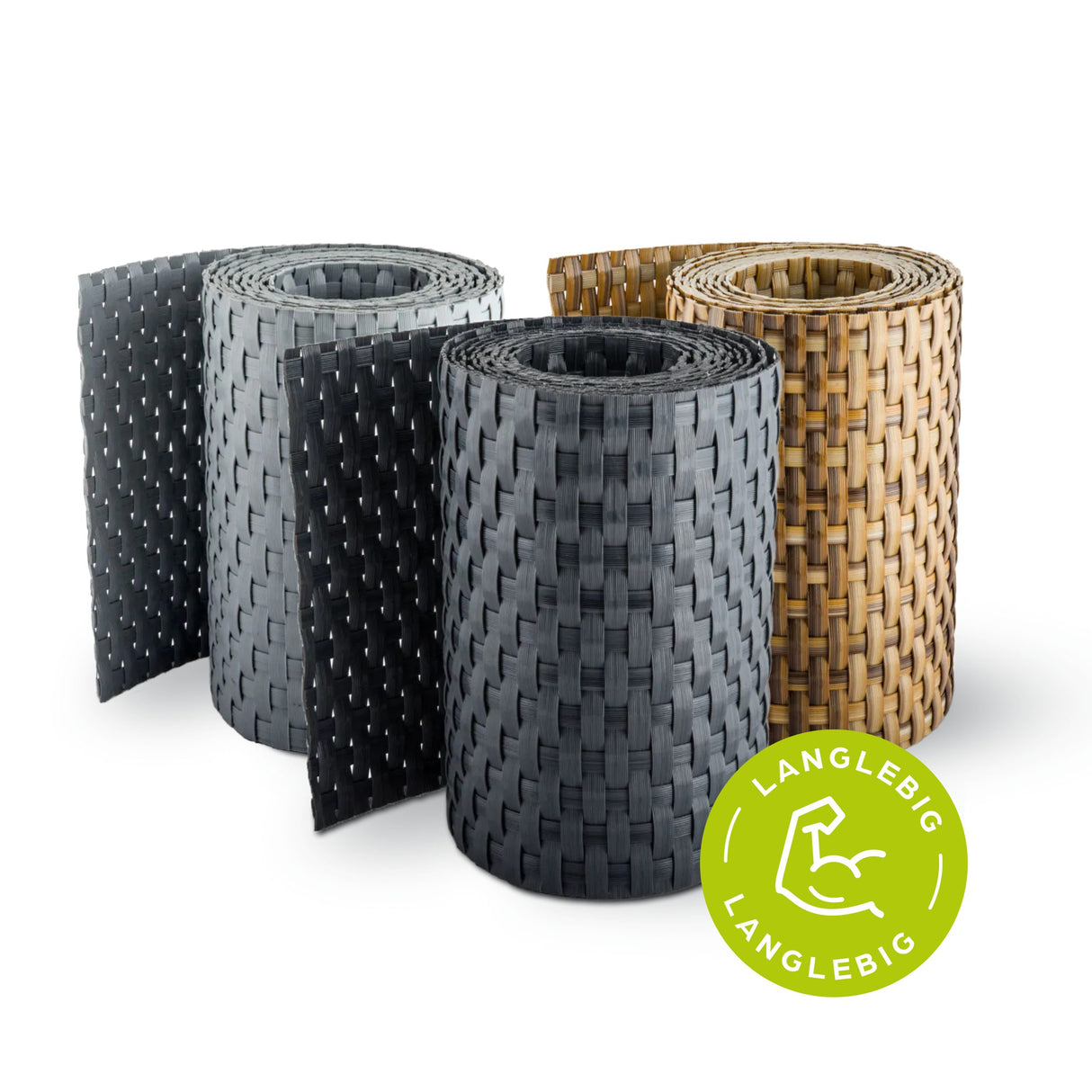 Sichtschutzstreifen "Rattan"