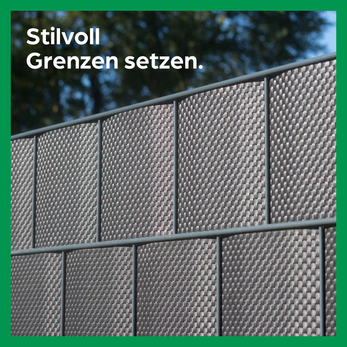 Sichtschutzstreifen "Rattan"