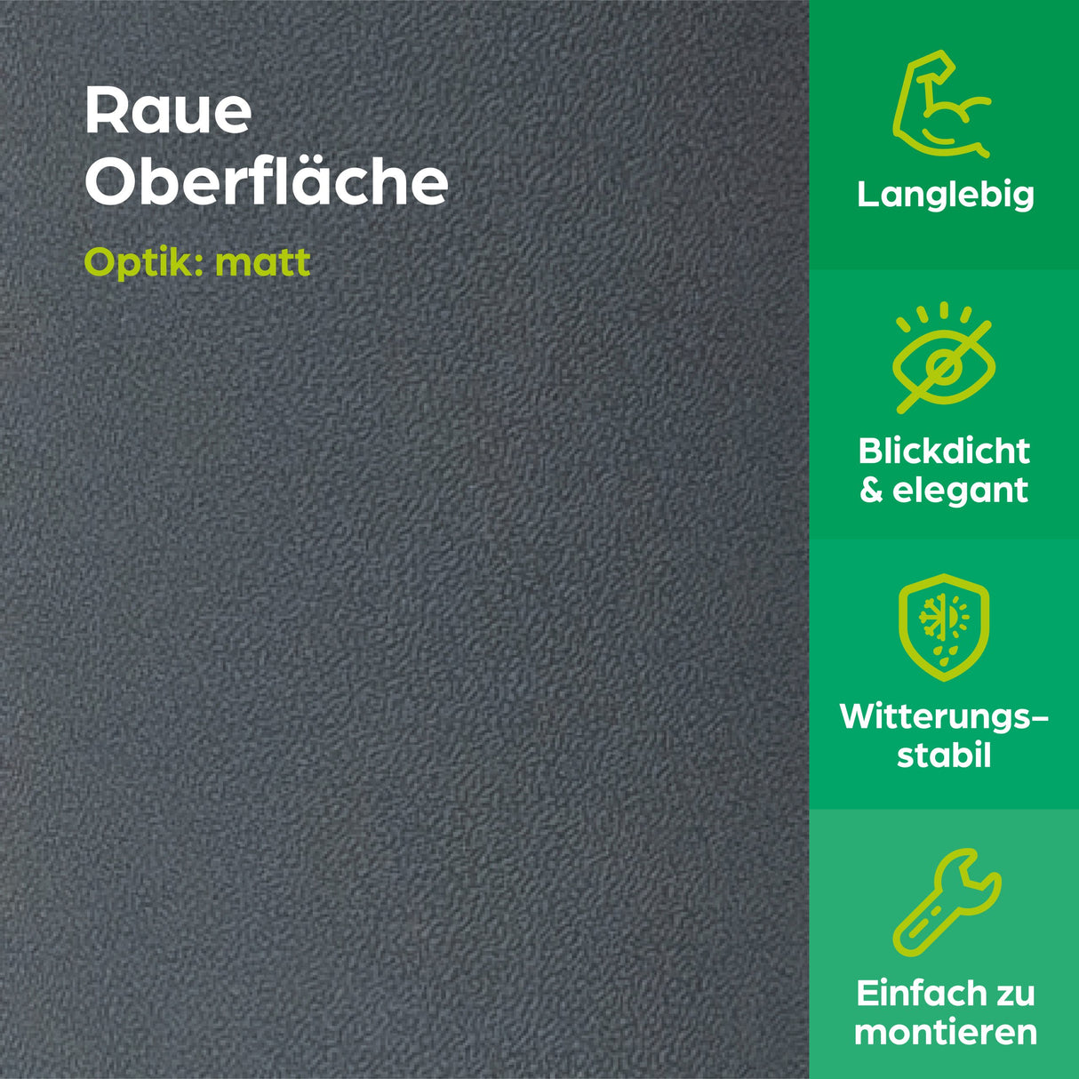 Sichtschutzstreifen "Solid"